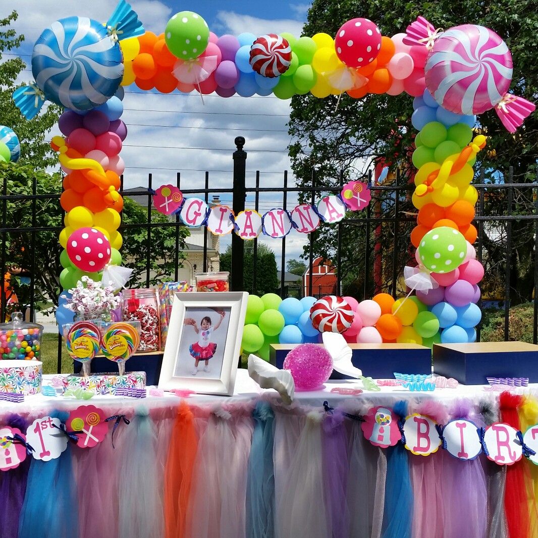 How To Arrange A Fantastic Candy Land Theme Birthday Party For Your Kid