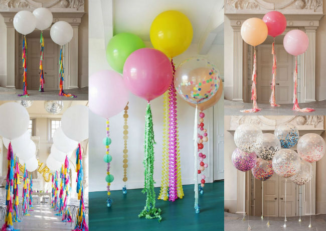 balloon tassels