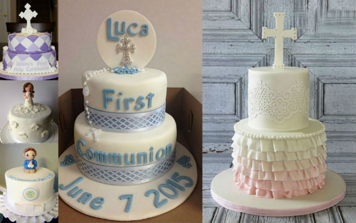 cake designs for communion party
