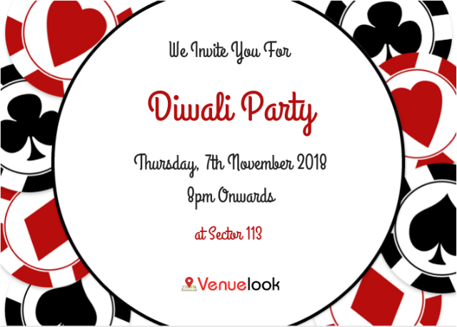 Diwali-Party-Invite-VenueLook. 