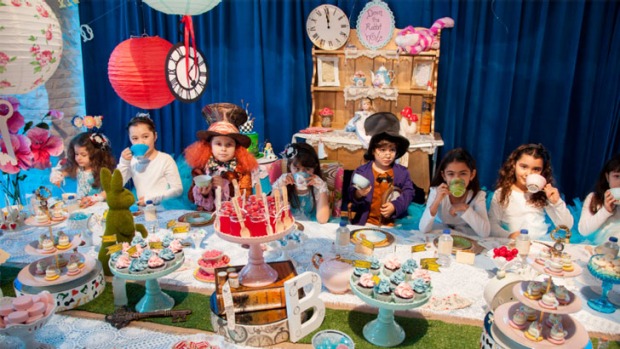 Wonderland themed birthday party