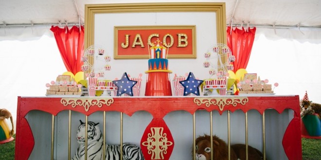 circus themed birthday party