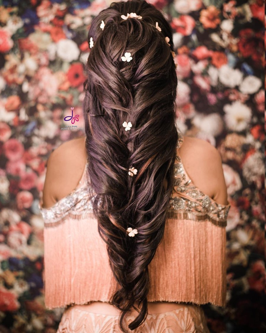 A dramatic long braid for the win