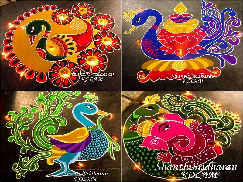 12+ Latest, Easy and Simple Rangoli Designs For Diwali 2022!!