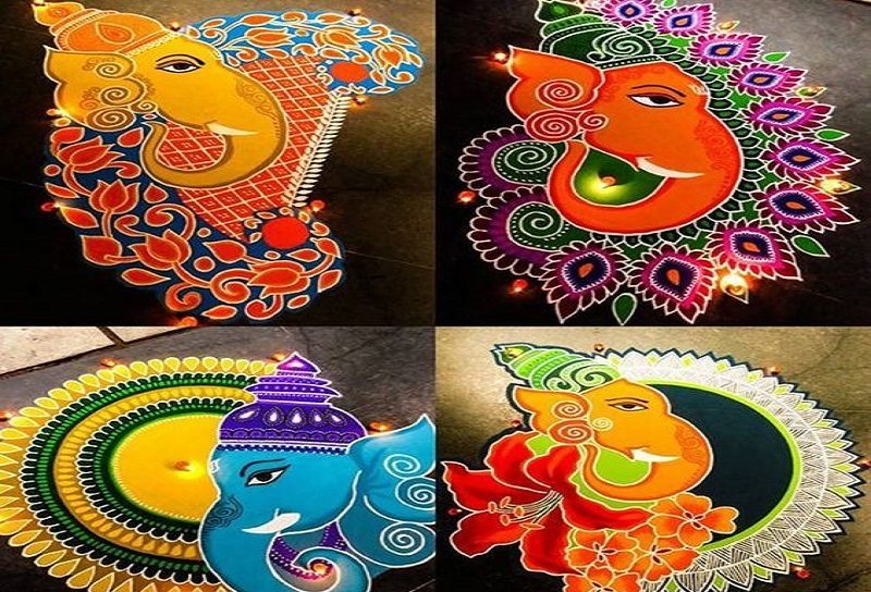 12+ Latest, Easy and Simple Rangoli Designs For Diwali 2022!!