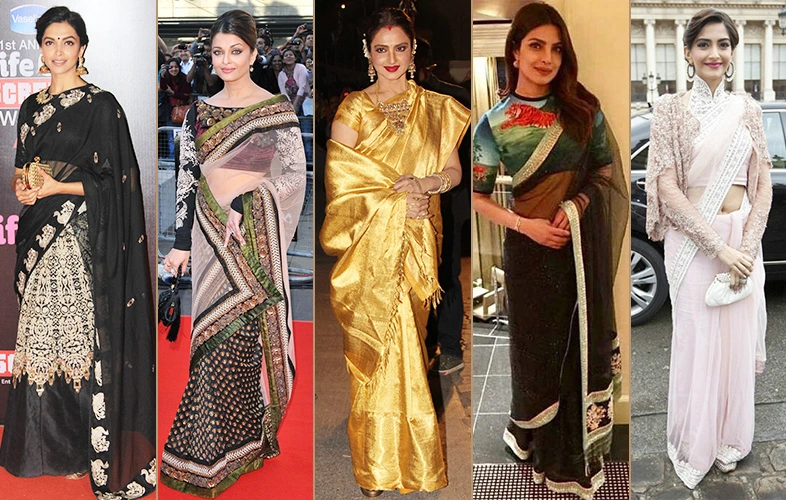 85 Modern Saree Draping Styles || How To Wear Saree In An Interesting Way |  Bling Sparkle