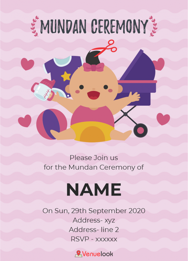 8+ Mundan Ceremony Invitations to Customize and Send