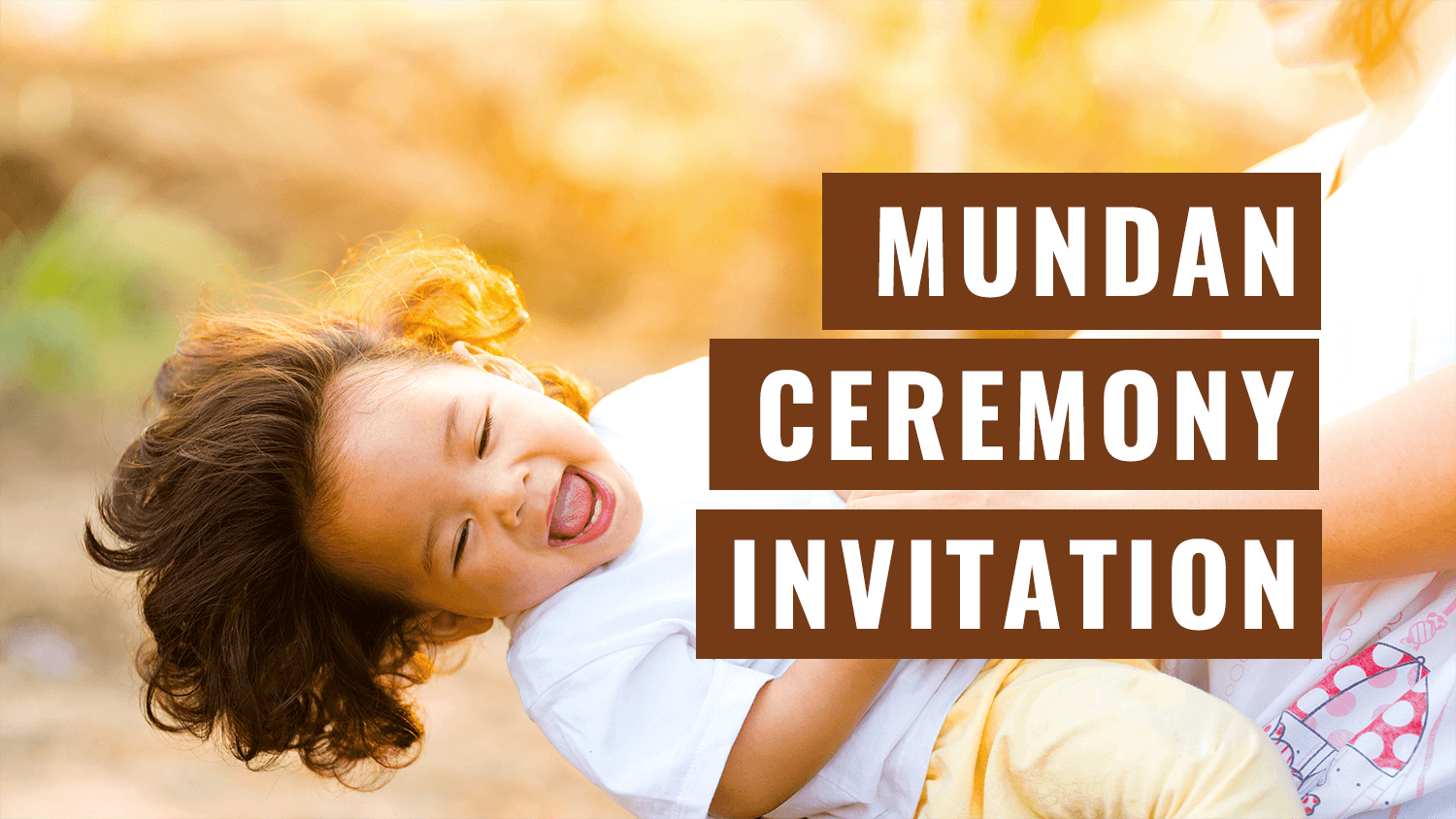 8+ Mundan Ceremony Invitations to Customize and Send