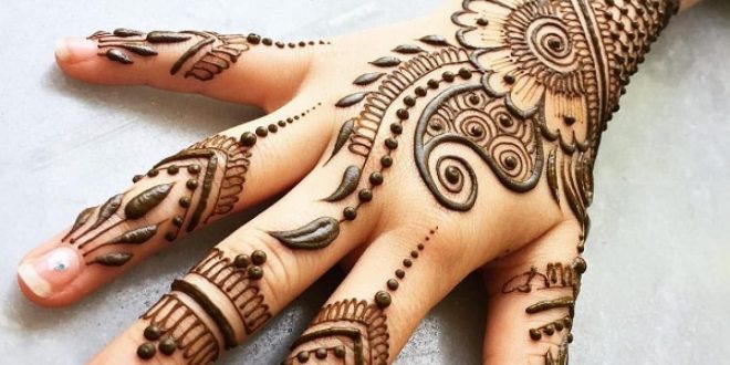 10 Beautiful Henna Mehndi Designs for Kids – Child Insider