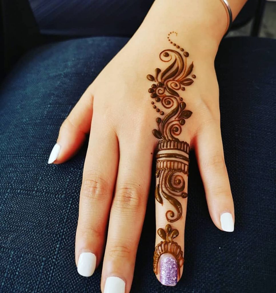 Trending 20+ Finger Mehndi Designs Ideas for Brides