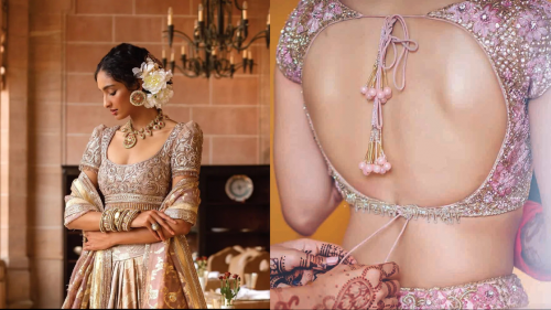 Latest Blouse Designs: Transform Your Bridal Look with Unique Back Neck Patterns