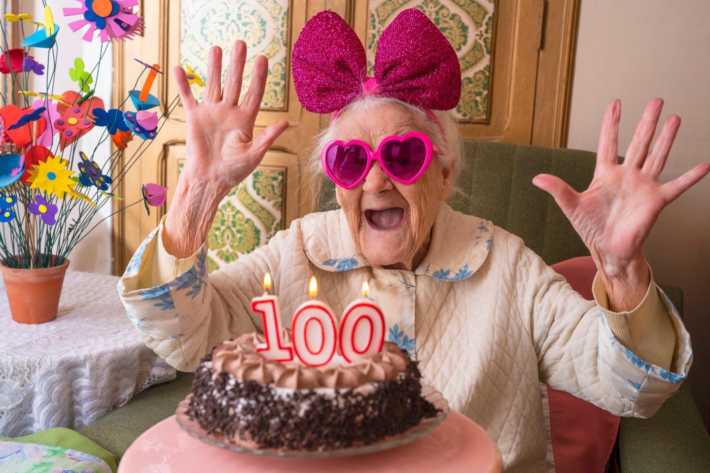 100th-Birthday-Milestone.
