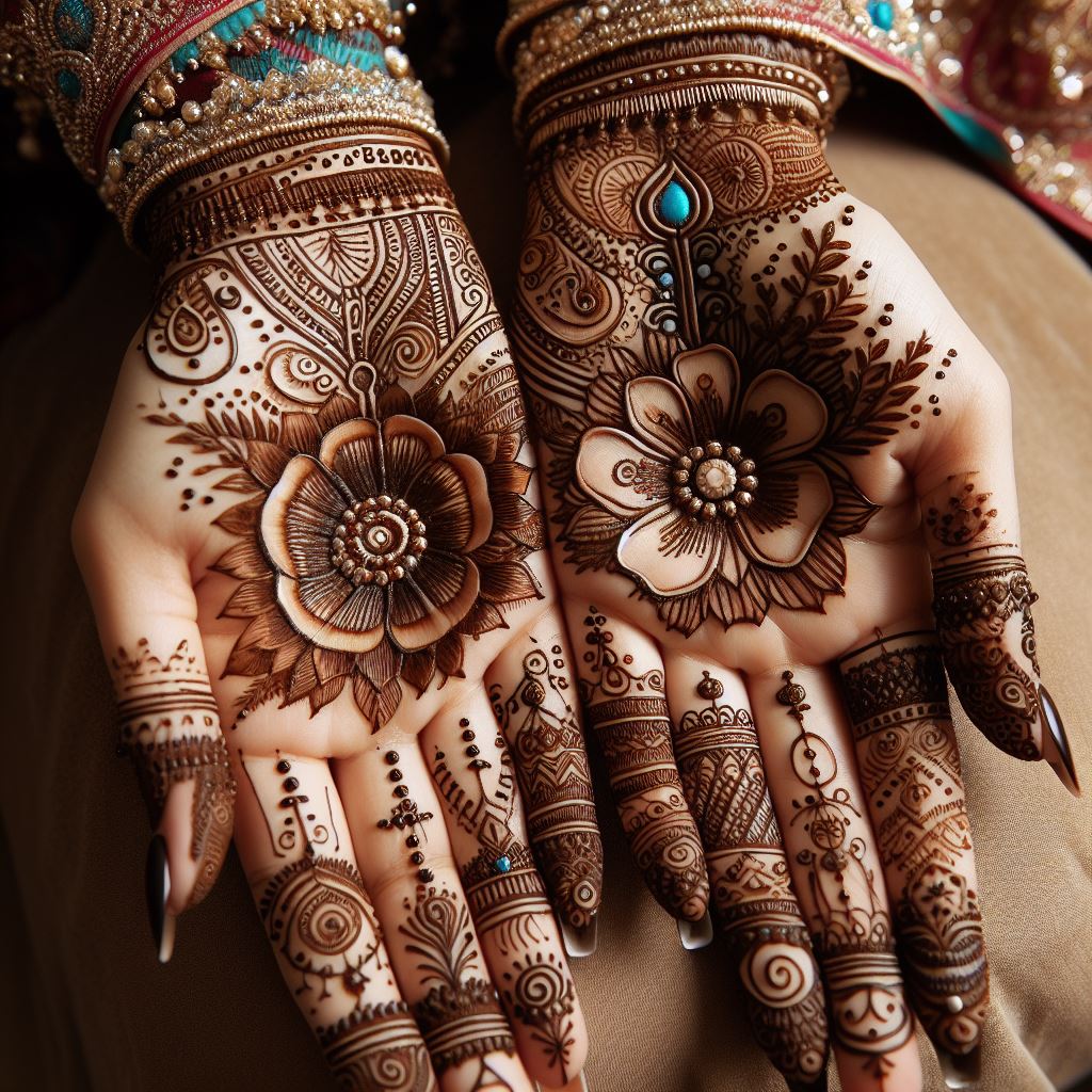 Fusion Mehndi Designs Blending Cultures