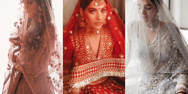 Capture Perfect Wedding Moments with These Bridal Dupatta Shots