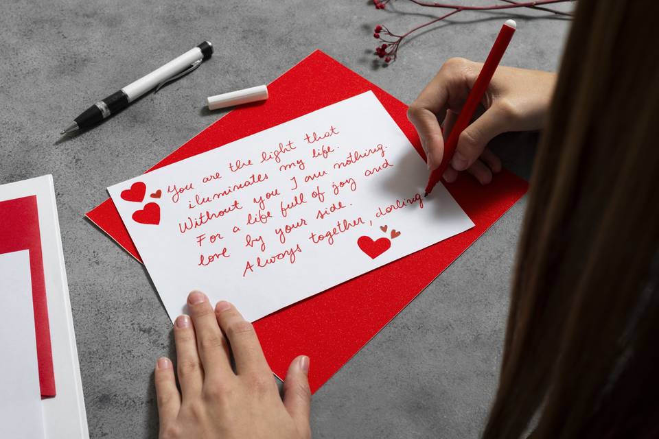 Write Love Letters to Each Other