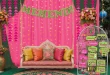 Modern Mehendi Décor Ideas Featuring Zip and Slip Backdrops